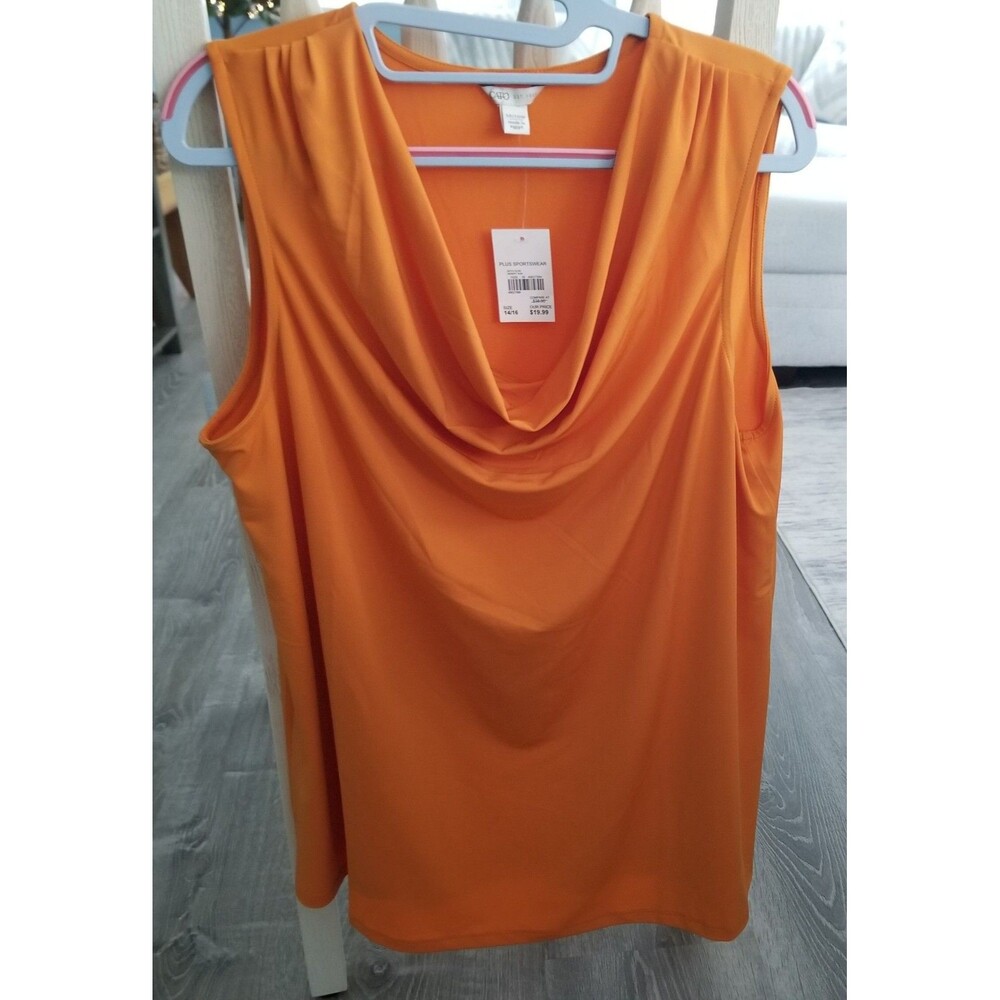 Pair of Cato cowl neck sleeveless NWT 14/16 - Picture 7 of 8